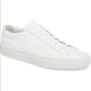 LIKE NEW Common Projects Achilles low lace-up sz42